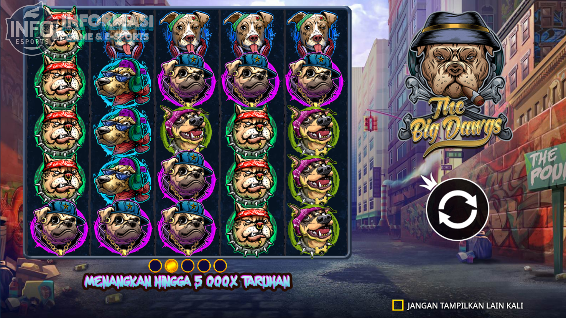 Rasakan Sensasi Seru Streetwise dengan Slot The Big Dawgs