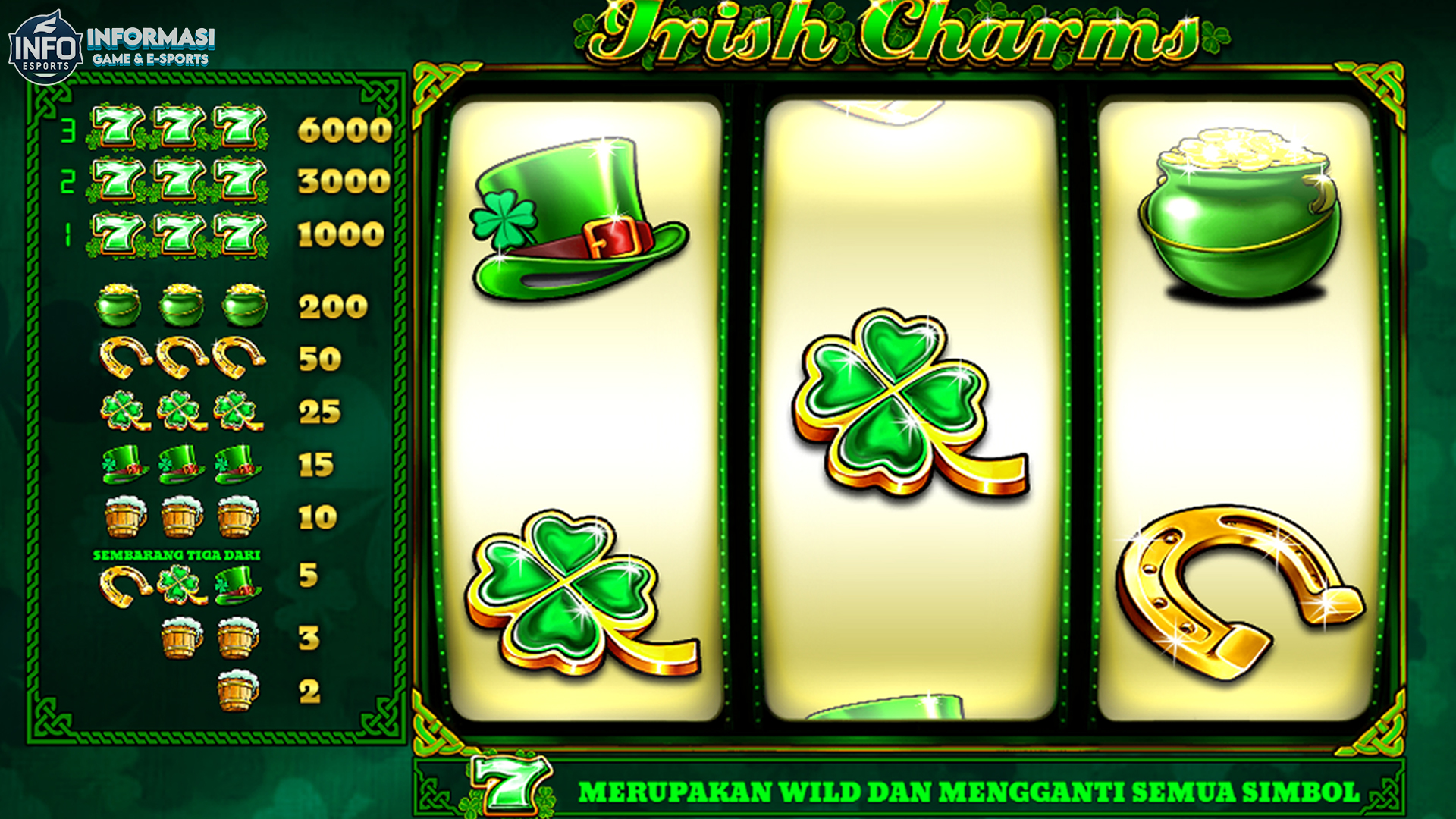 Rahasia Mendapatkan Kemenangan Maksimal di Slot Irish Charms