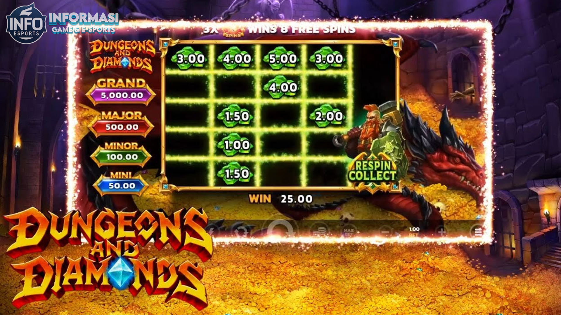 Dungeons and Diamonds: Slot Menggiurkan yang Bikin Ketagihan