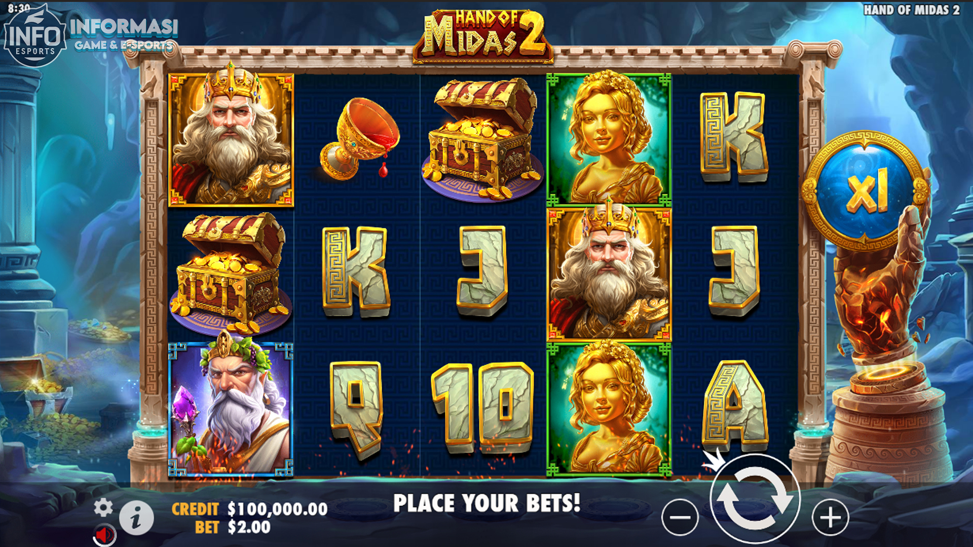 Jadi Raja Midas: Jackpot Gila di Slot Hand of Midas 2