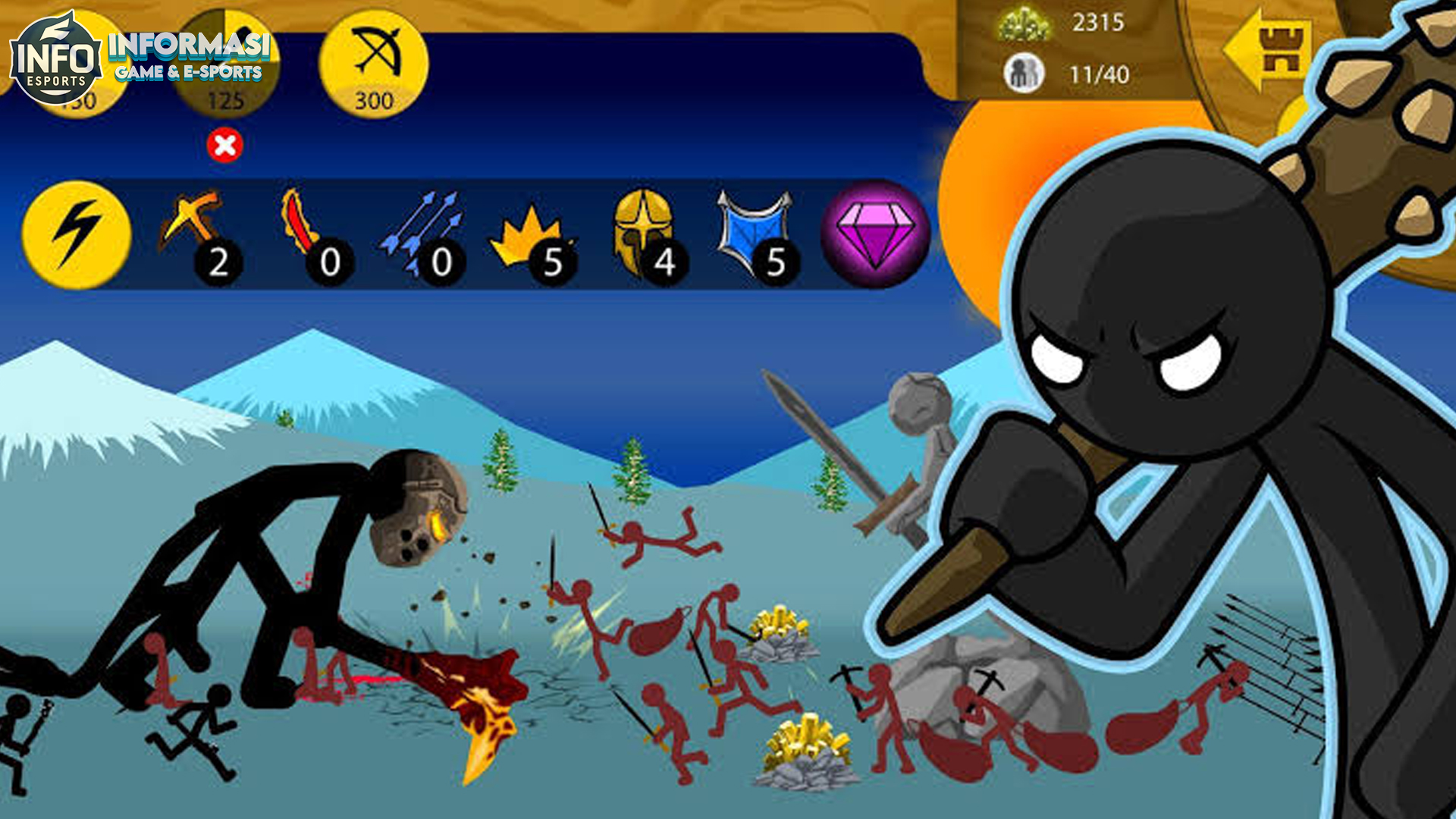 Cara Cepat Mengalahkan Musuh di Stick War: Legacy