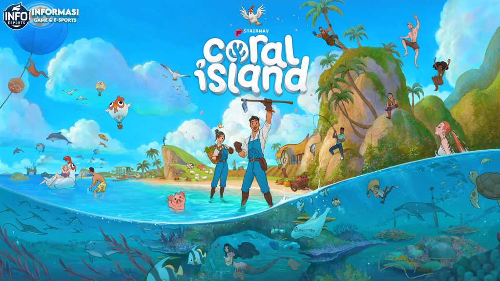 Keindahan Coral Island: Game Pertanian, Petualangan, dan Alam