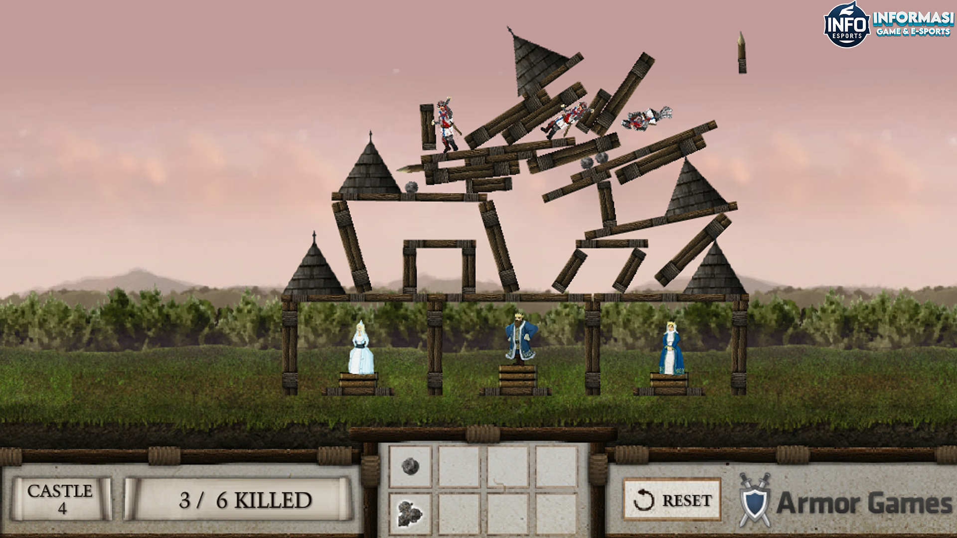 Game Crush the Castle: Uji Ketepatan Menghancurkan Musuh