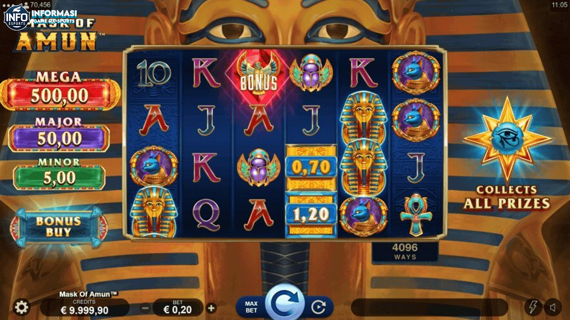 Mask of Amun: Slot Pragmatic Play Bertema Mesir Kuno Terbaik