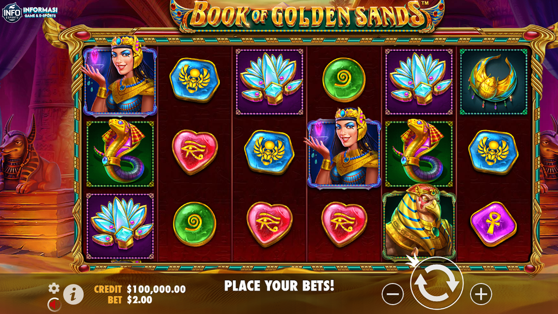 Book of Golden Sands Slot: Mainkan Sekarang dan Raih Jackpot