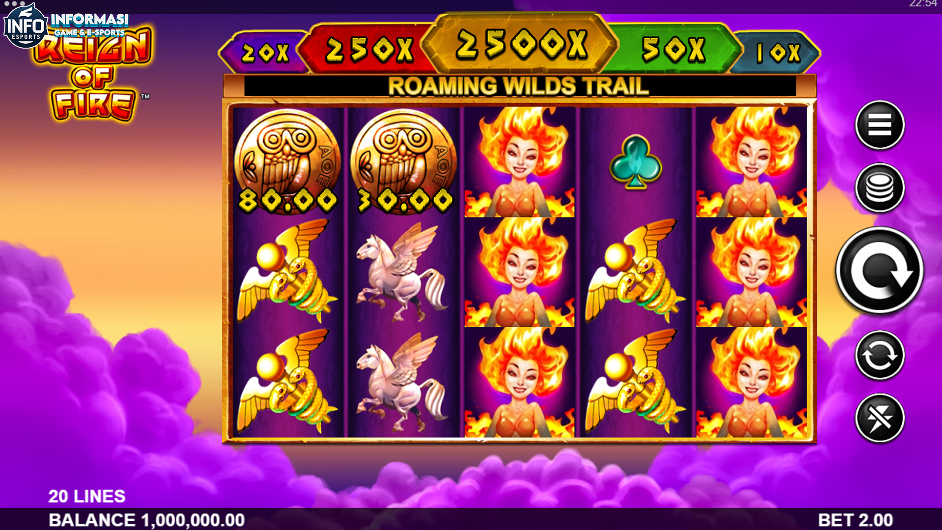 Reign of Fire: Api dan Keberuntungan Menyatu Jackpot Menanti