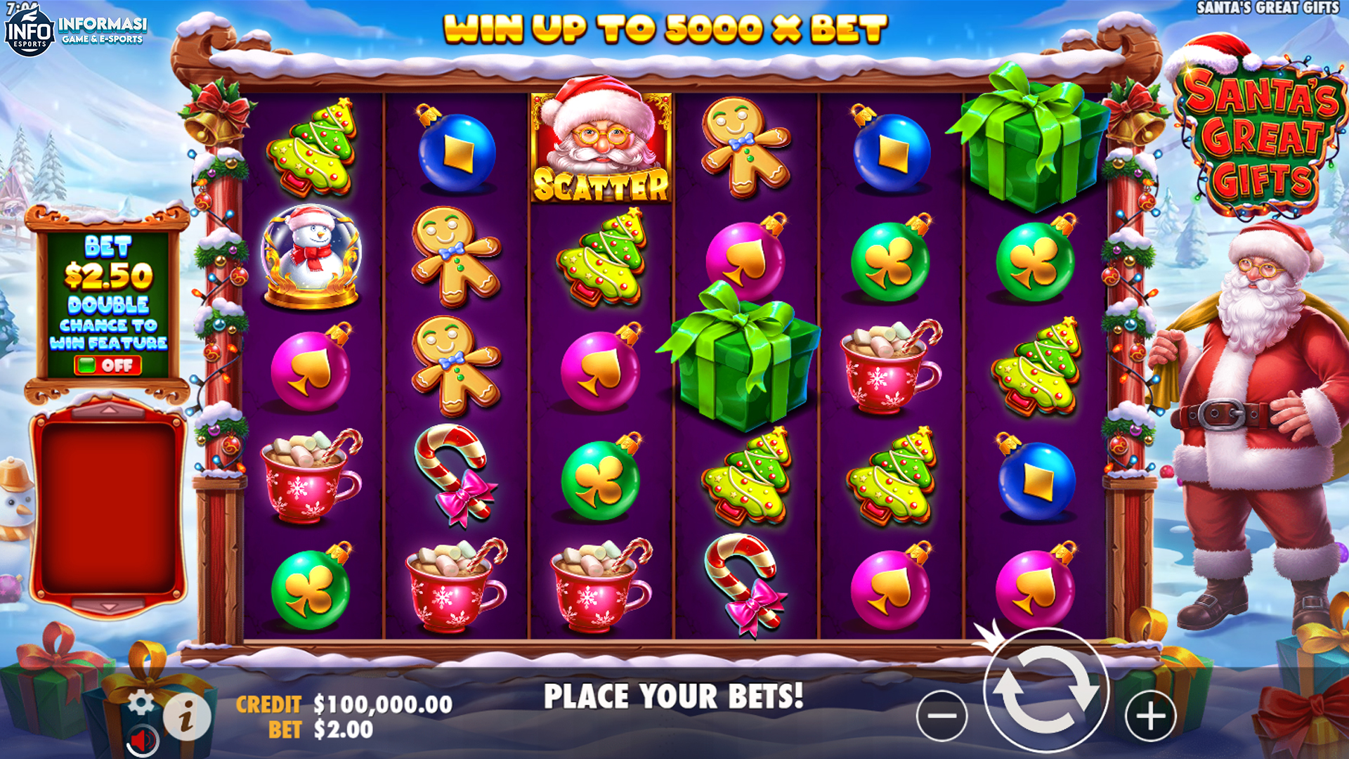 Santa's Great Gifts: Slot Natal yang Ubah Keberuntungan Anda