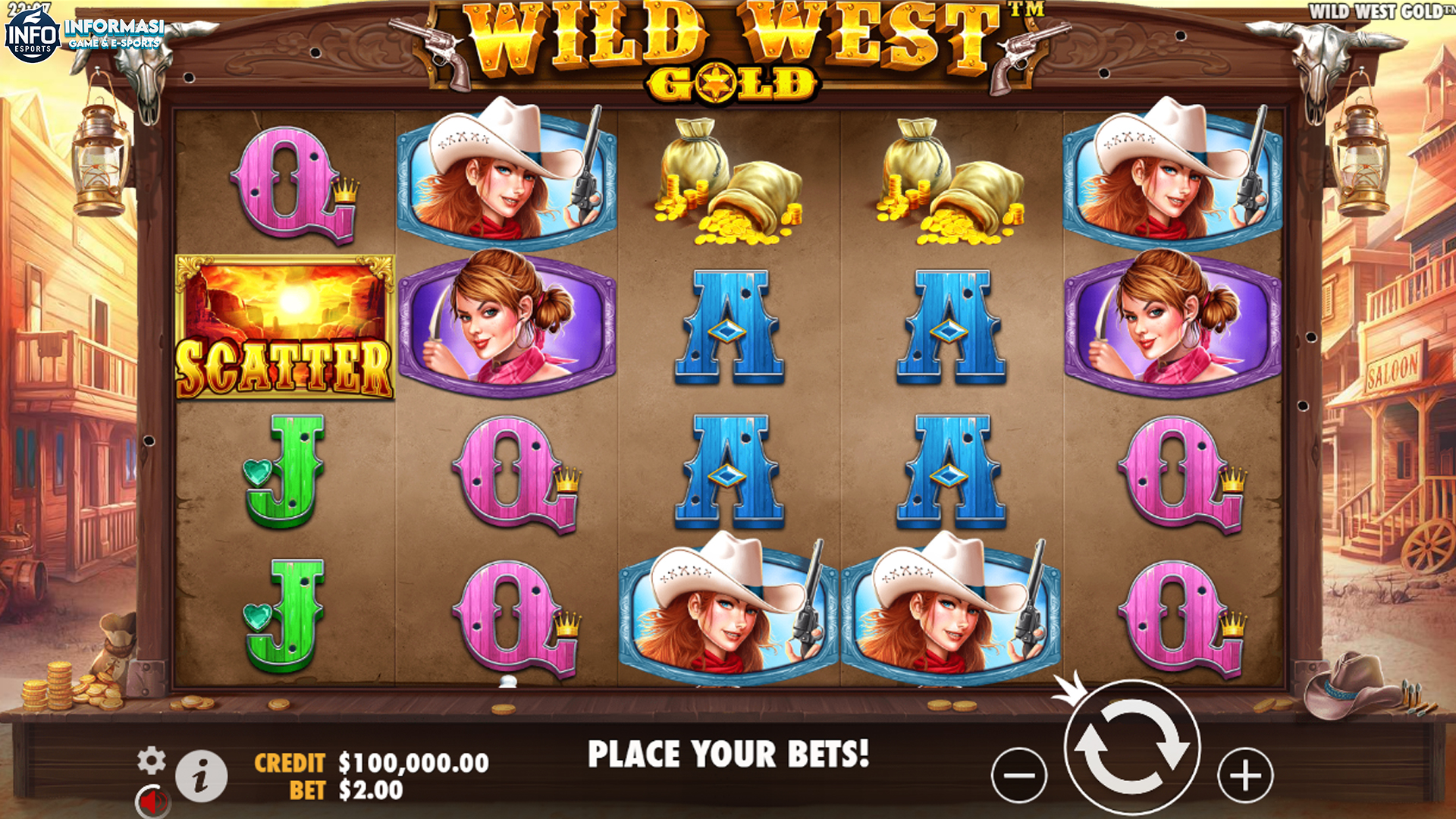 Slot Wild West Gold: Keberuntungan Menanti di Tanah Koboi