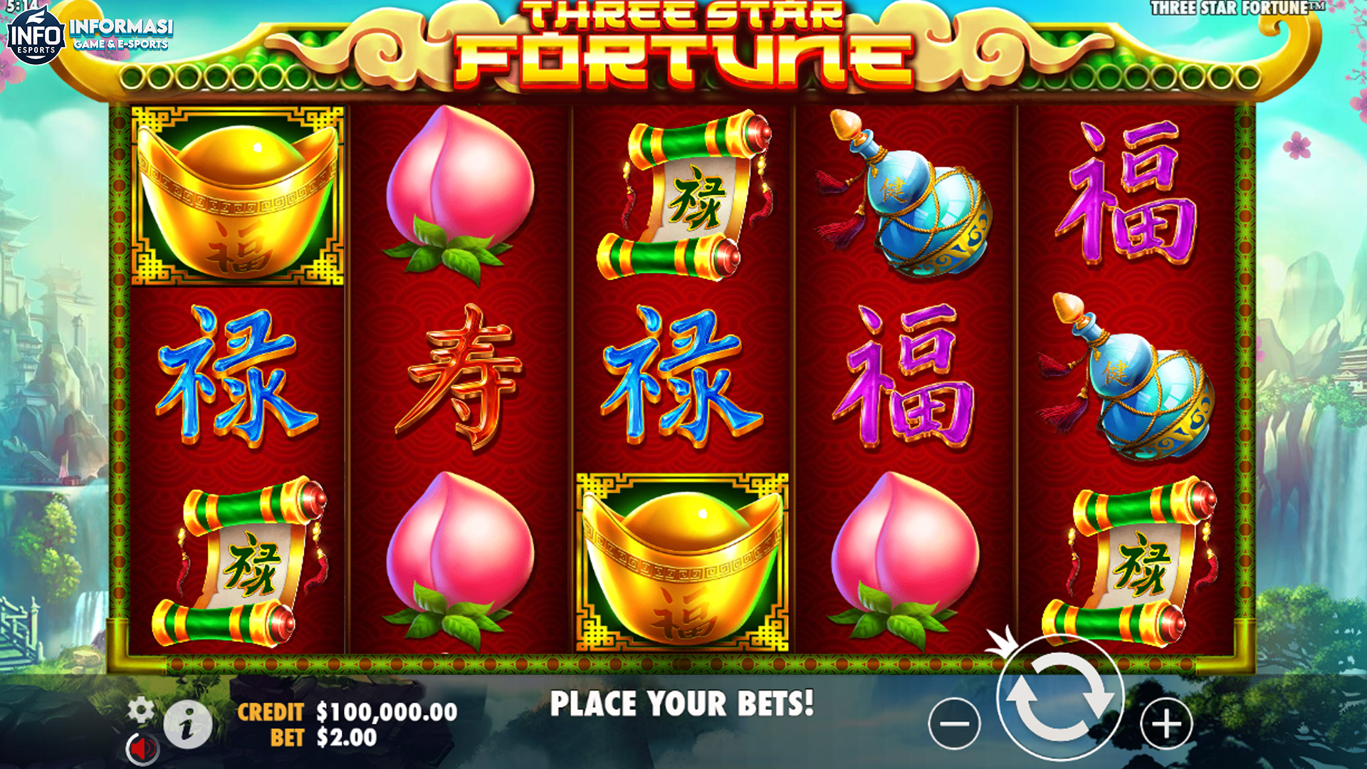 Three Star Fortune: Menari Bersama Bintang, Meraih Hujan Emas