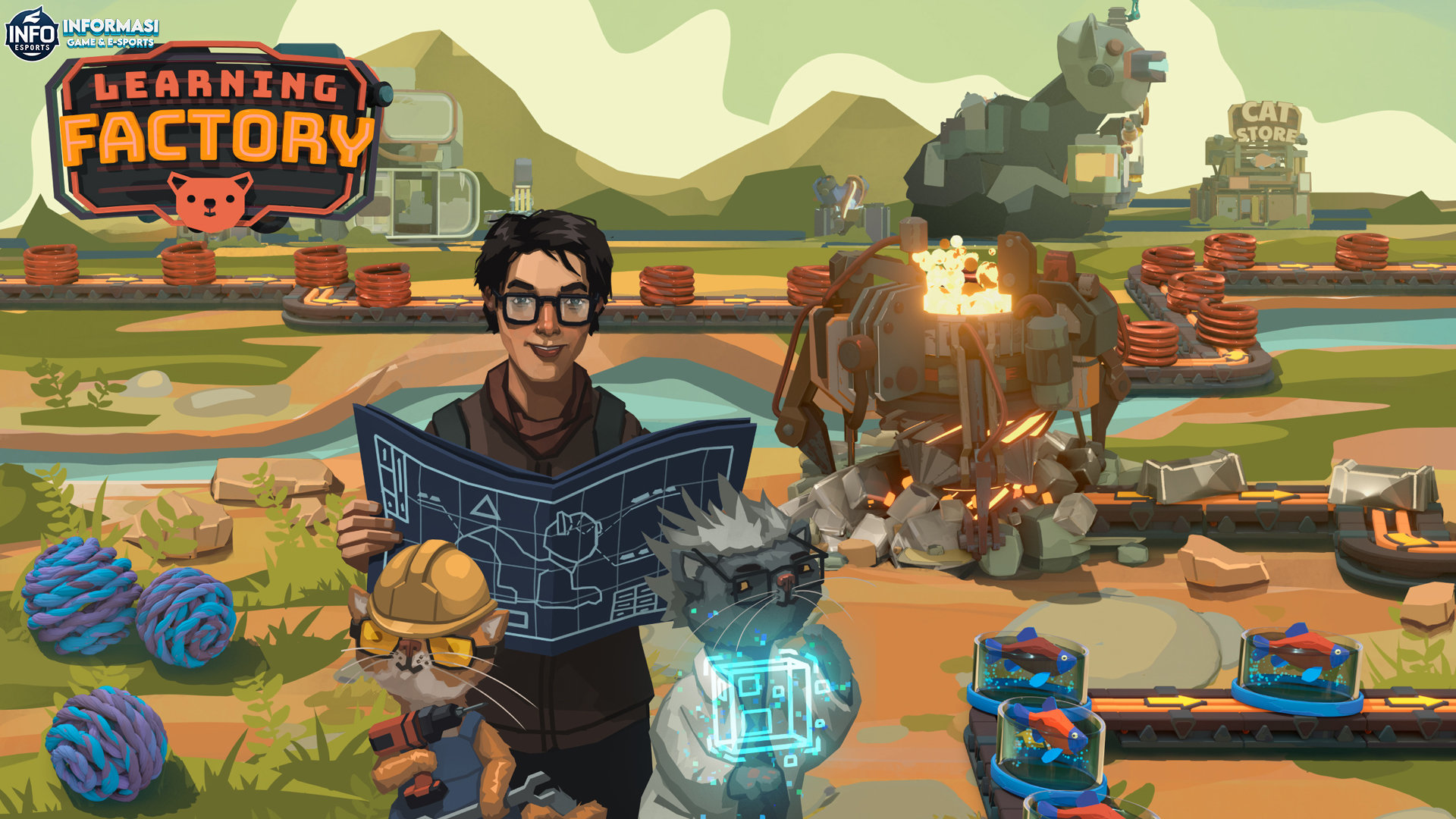 Mengasah Kreativitas dan Logika Bisnis di Game Learning Factory