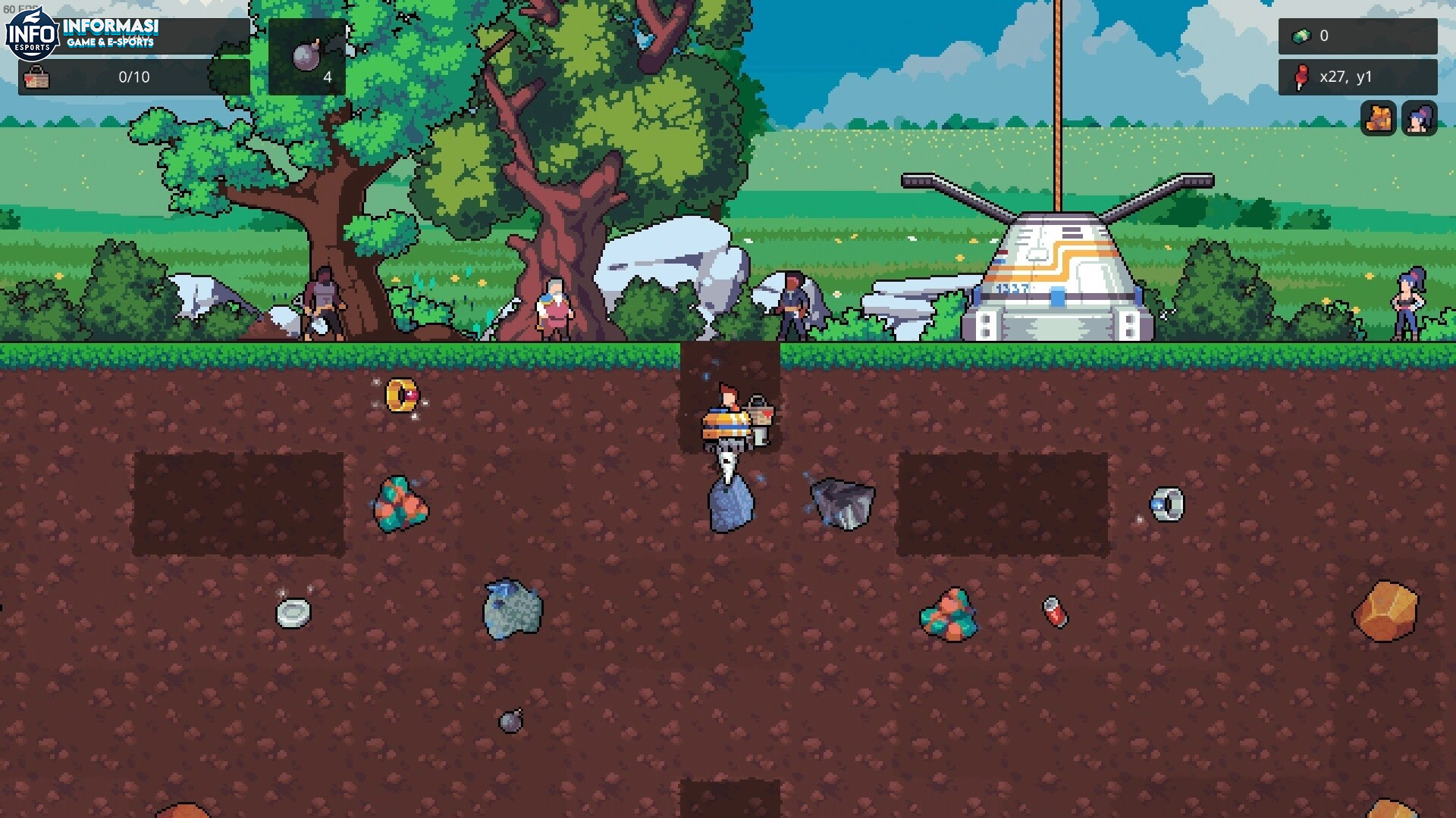 Super Mining Mechs: Kombinasi Pertambangan dan Aksi Robot