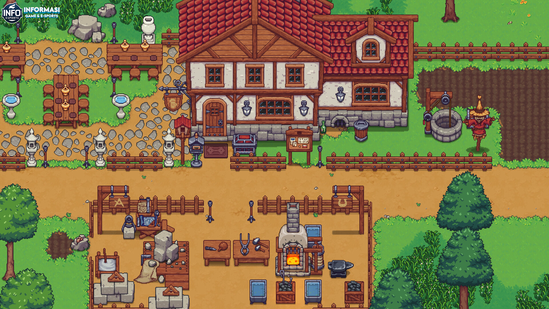 Travellers Rest, Game Santuy Bikin Kamu Jadi Raja Bar & Kafe