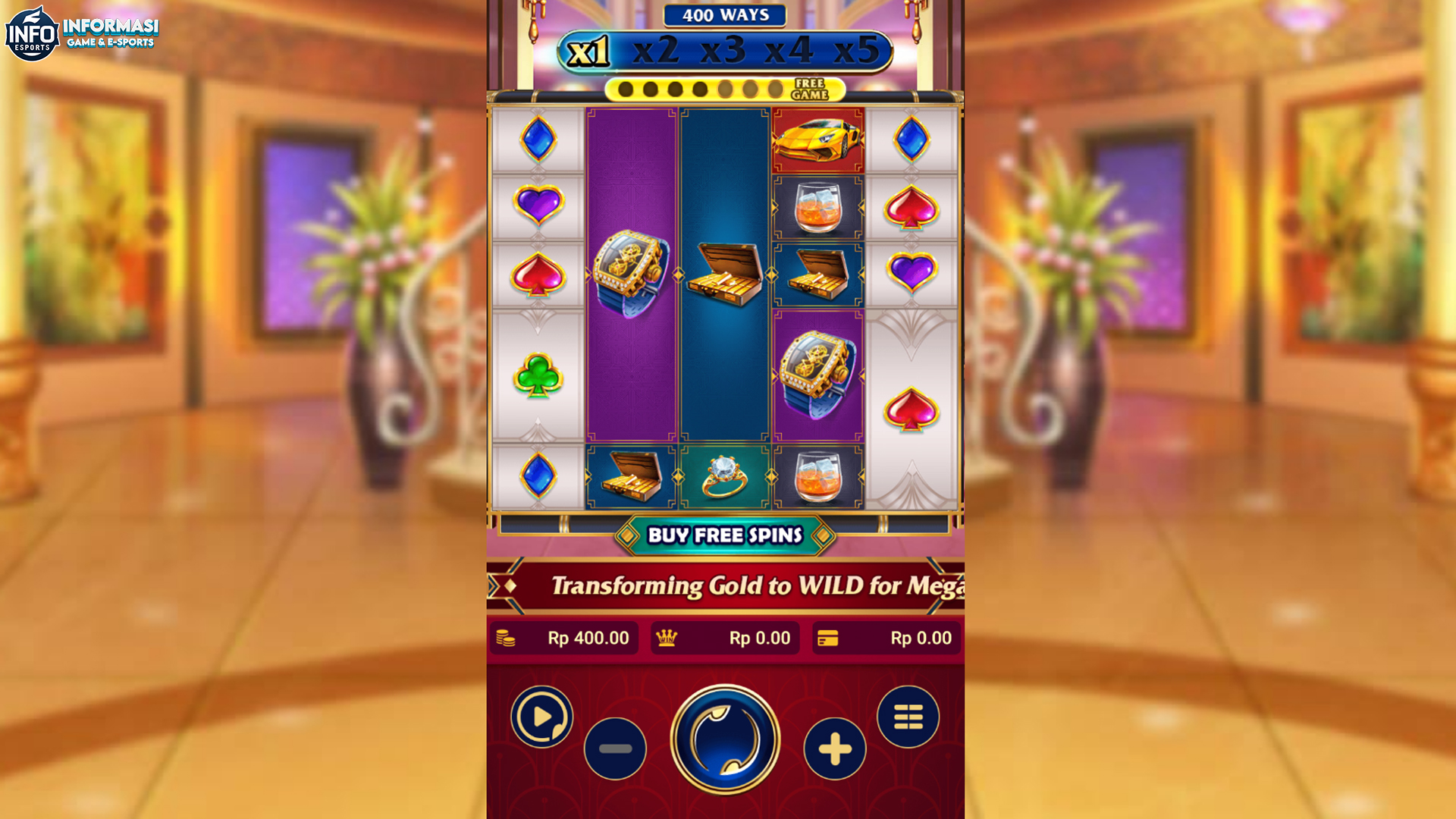 Main Royale Vegas di Rtp8000, Dapat Jackpot Lebih Mudah