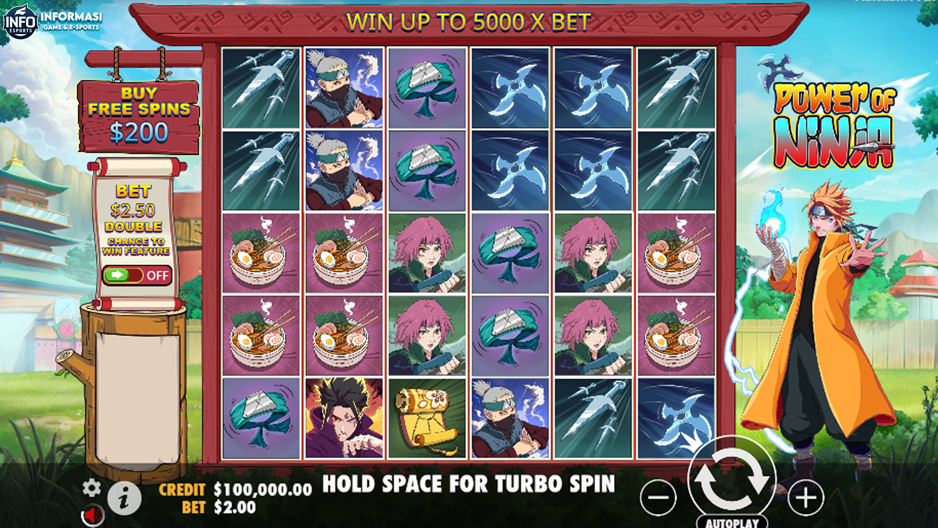 Mau Tahu Bocoran Gacor Power Of Ninja? Kunjungi Rtp8000
