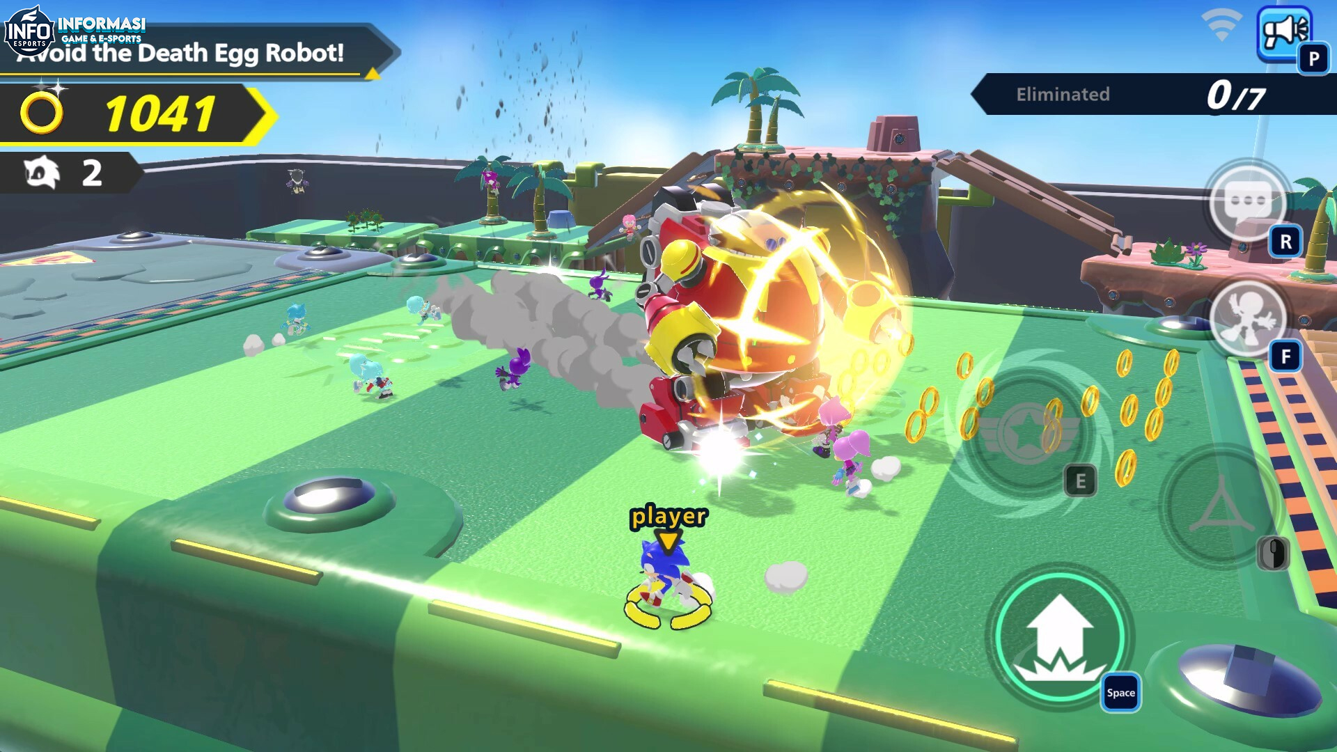 Sonic Rumble: Dari Lari Cepat Hingga Kombinasi Seru di Game Ini