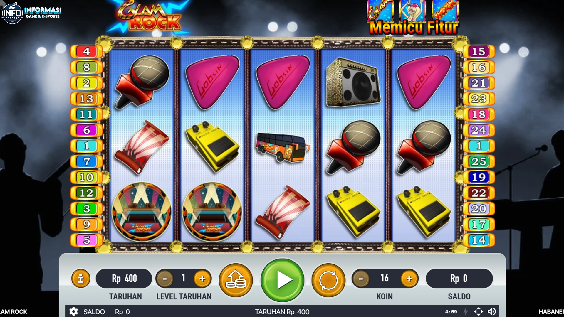 Rasakan Glam Rock Mudah di Cnnslot dengan Slot Qris Praktis