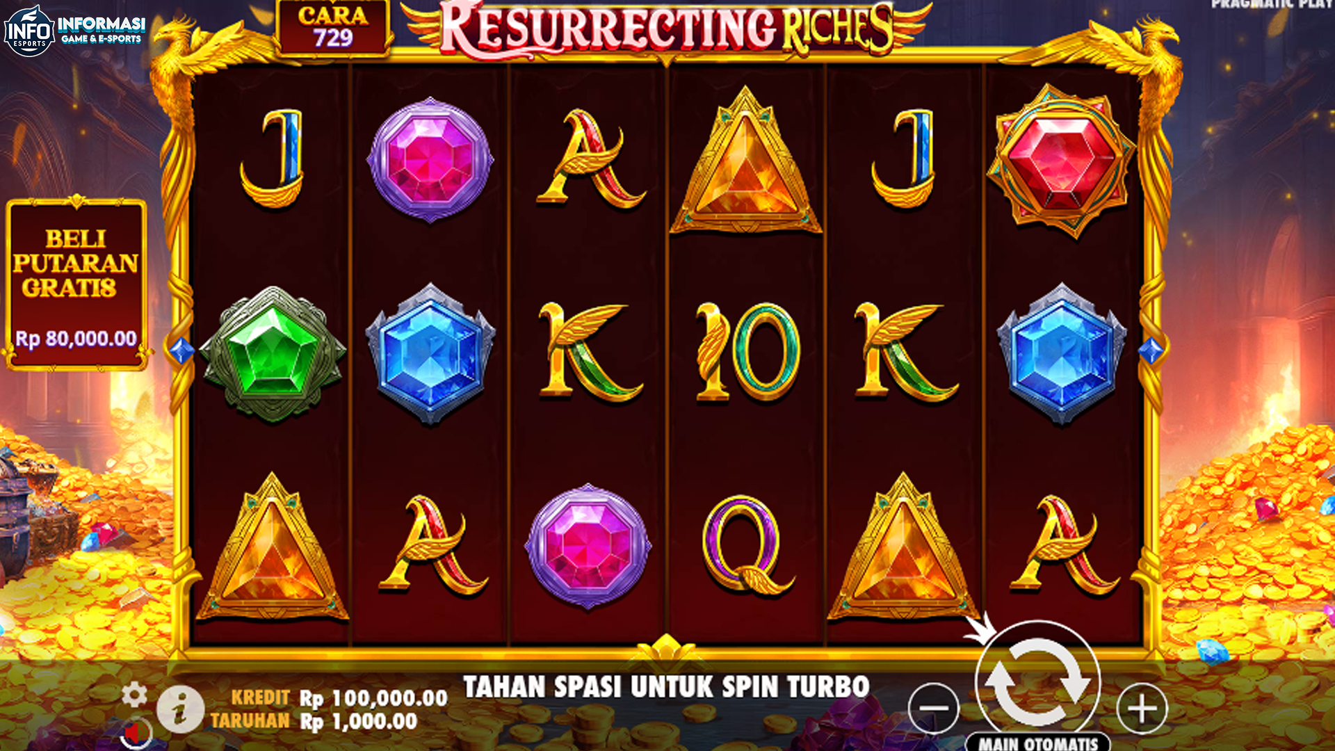 Main Resurrecting Riches Panen Untung Gila dengan Rtp8000