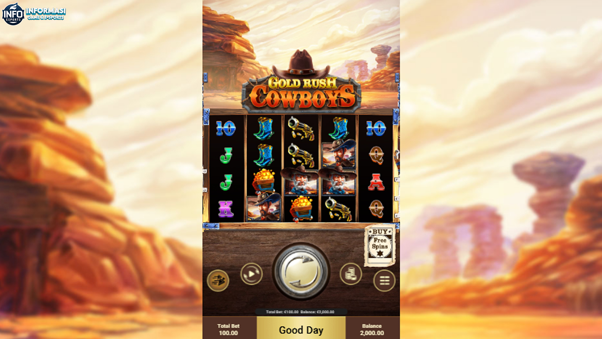Cnnslot Hadirkan Slot Online Gold Rush Cowboy Auto Jackpot