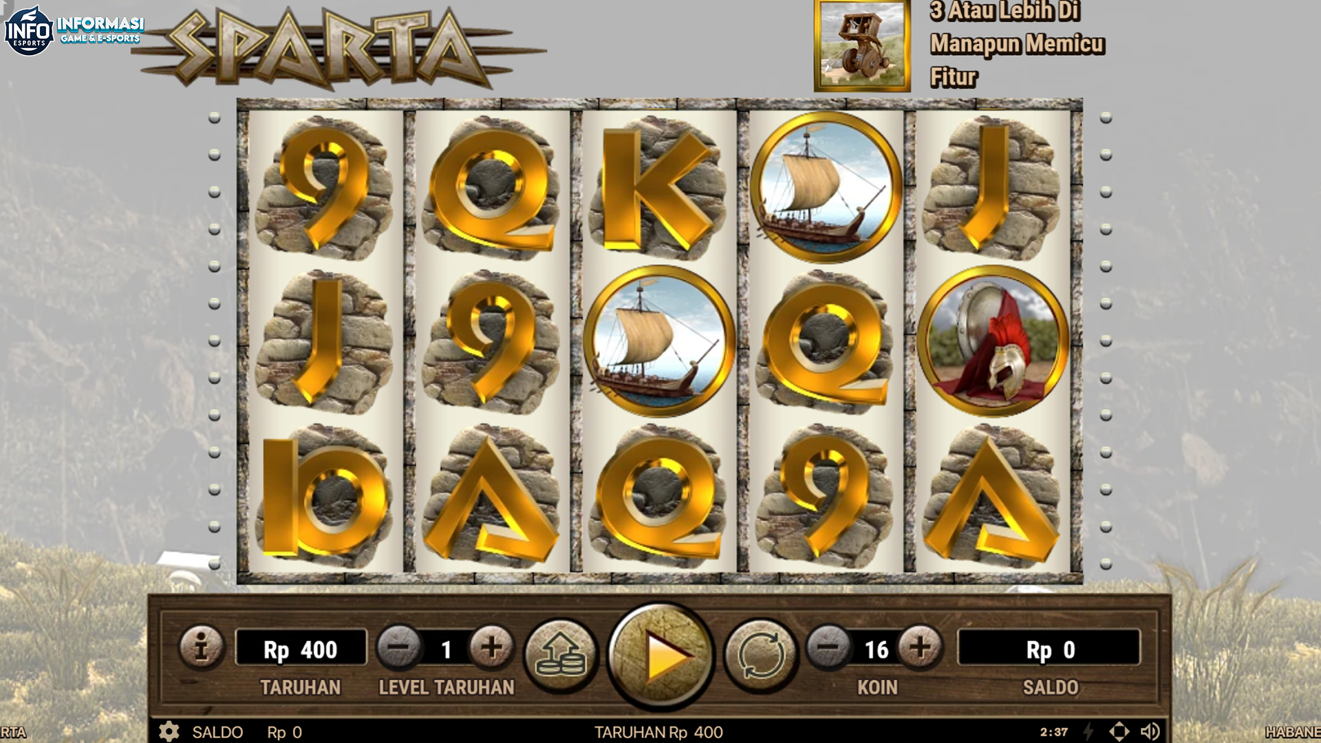 Main Sparta di Cnnslot Dijamin Auto Pasti Gampang Menang