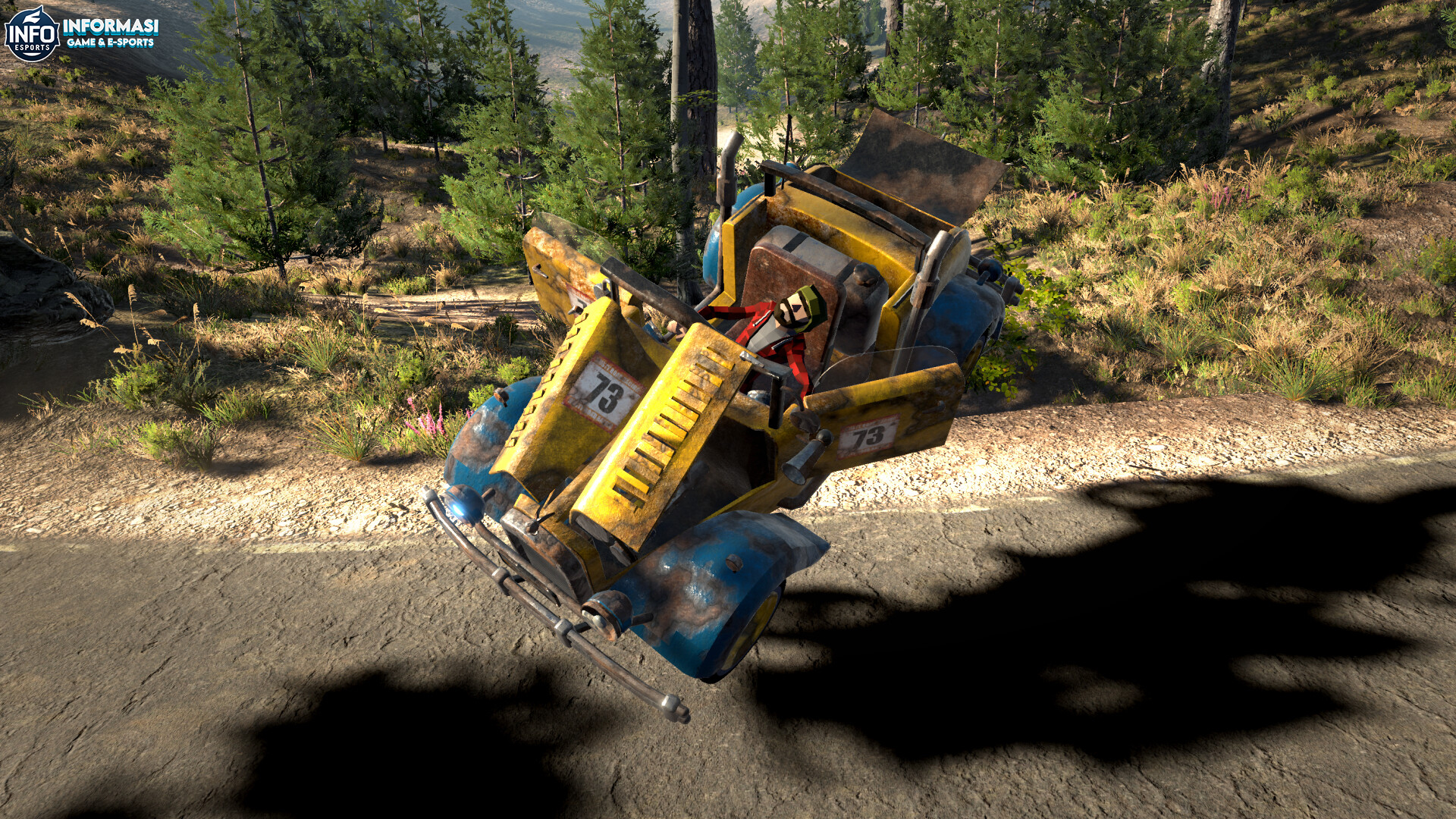 Adrenalin Memuncak di Dunia Game Rusty Road Racing Seru
