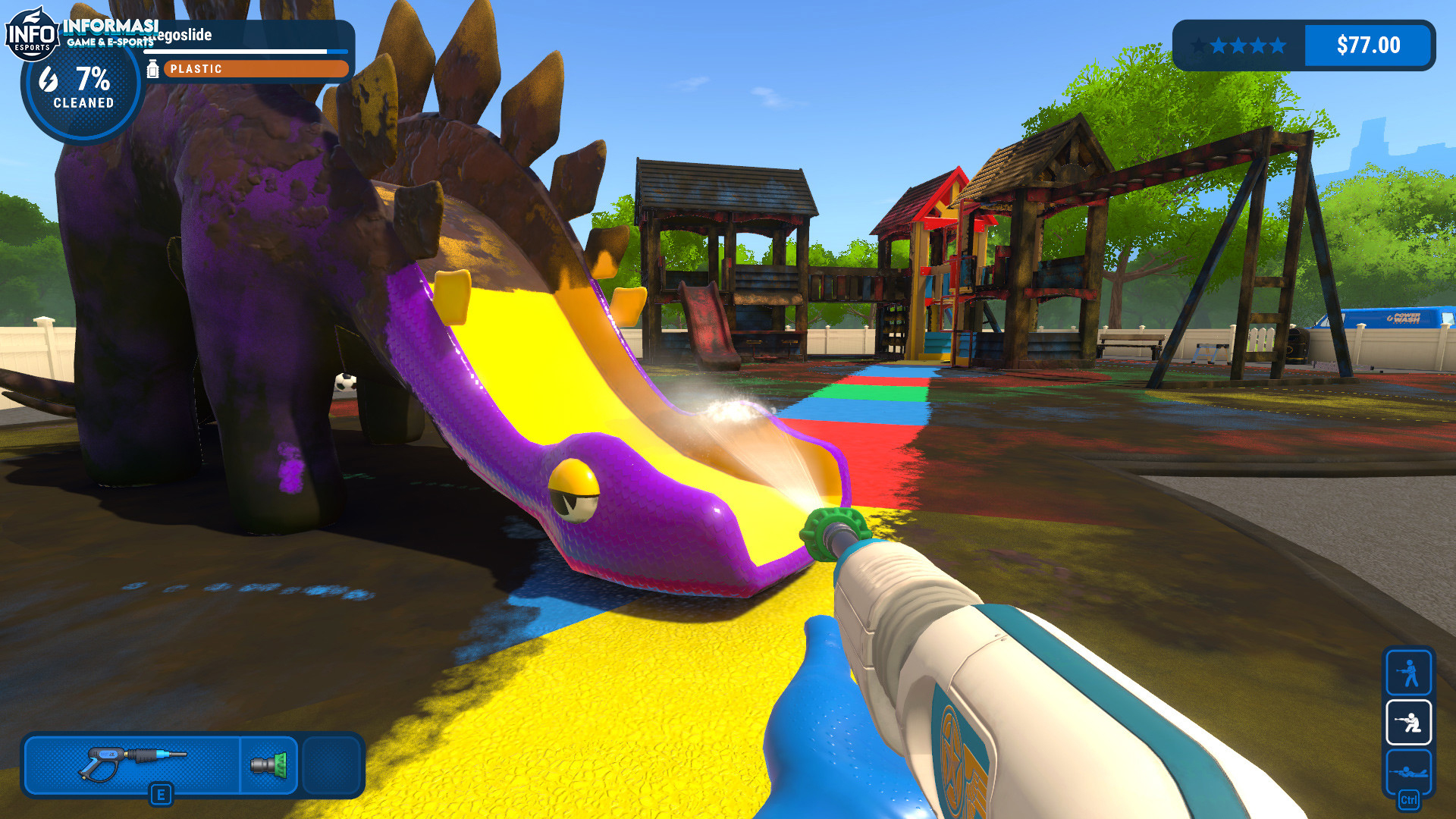 PowerWash Simulator: 3 Hal Unik yang Membuat Kamu Ketagihan