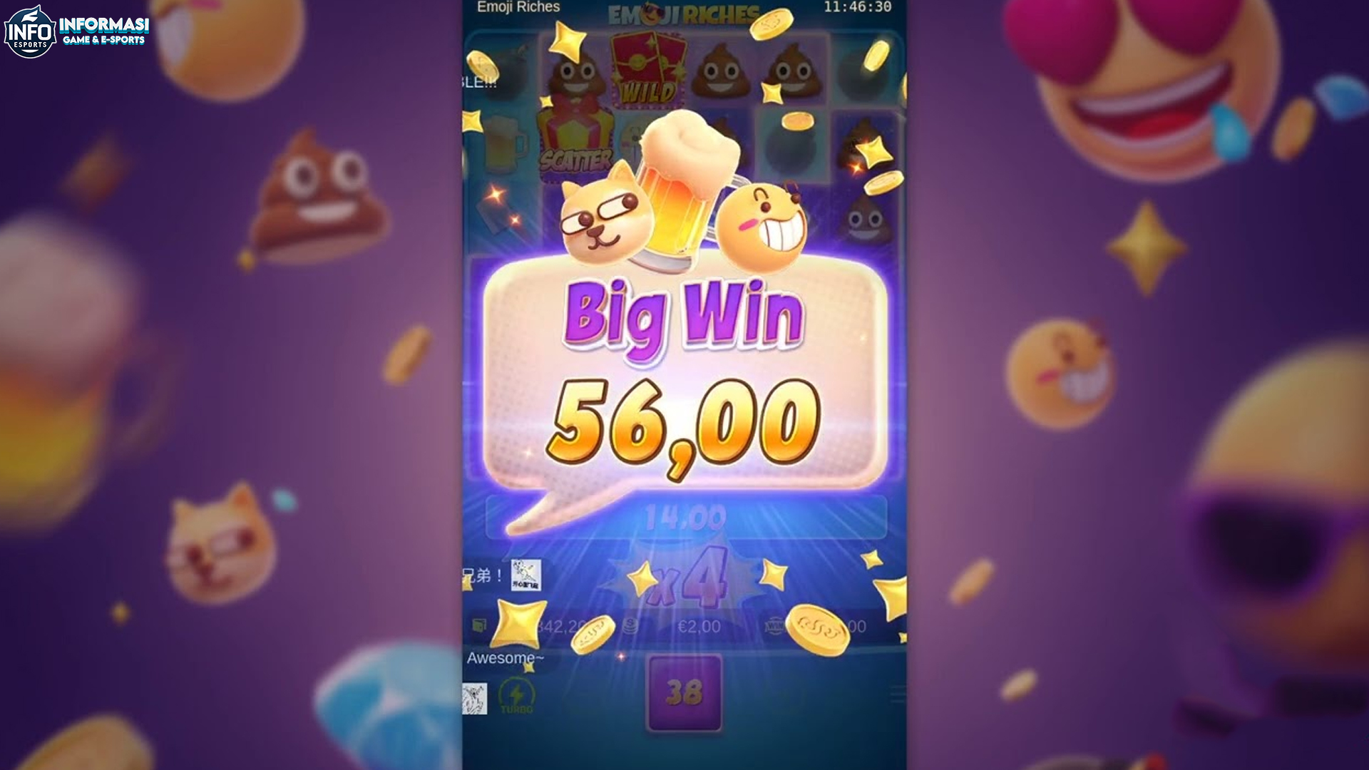 Emoji Riches di Cnnslot 60 Spin Dengan Pola Bonus Terbesar