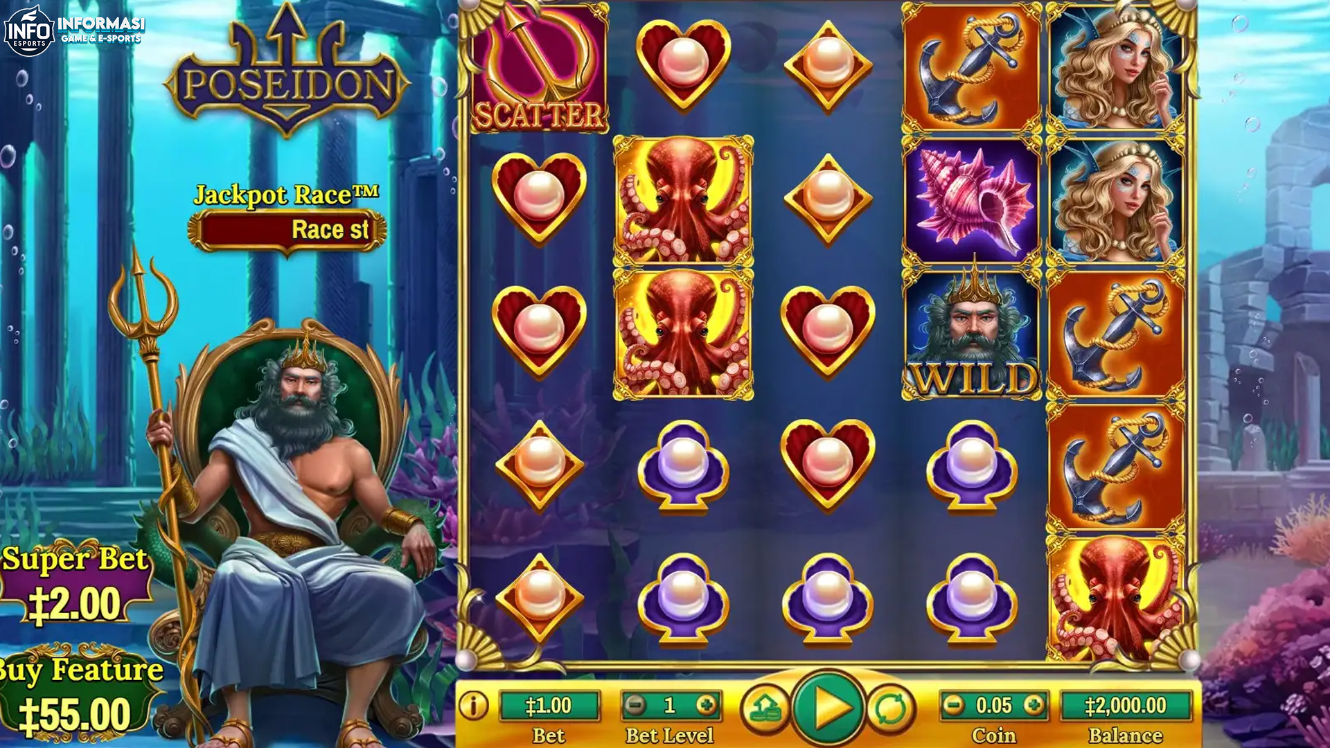 5 Keunggulan Slot Online Poseidon di Cnnslot yang Wajib Tahu