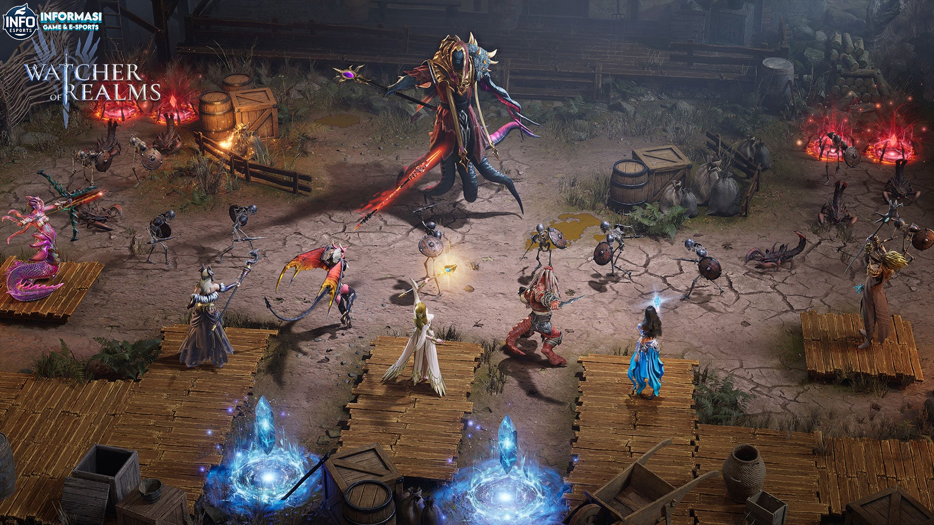 Di Balik Arena Watcher of Realms, 5 Fraksi Berebut Tahta Kekuatan Abadi