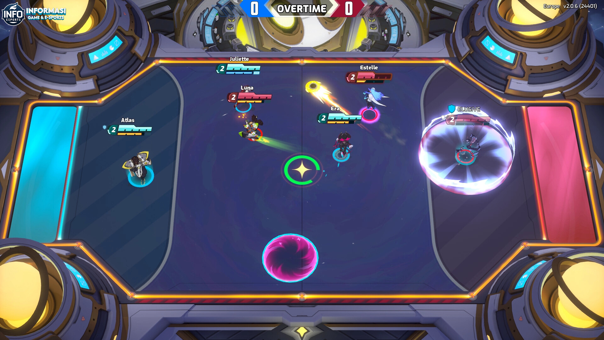 Game Omega Strikers: 4 Arena Paling Ramai di Mode Kompetitif