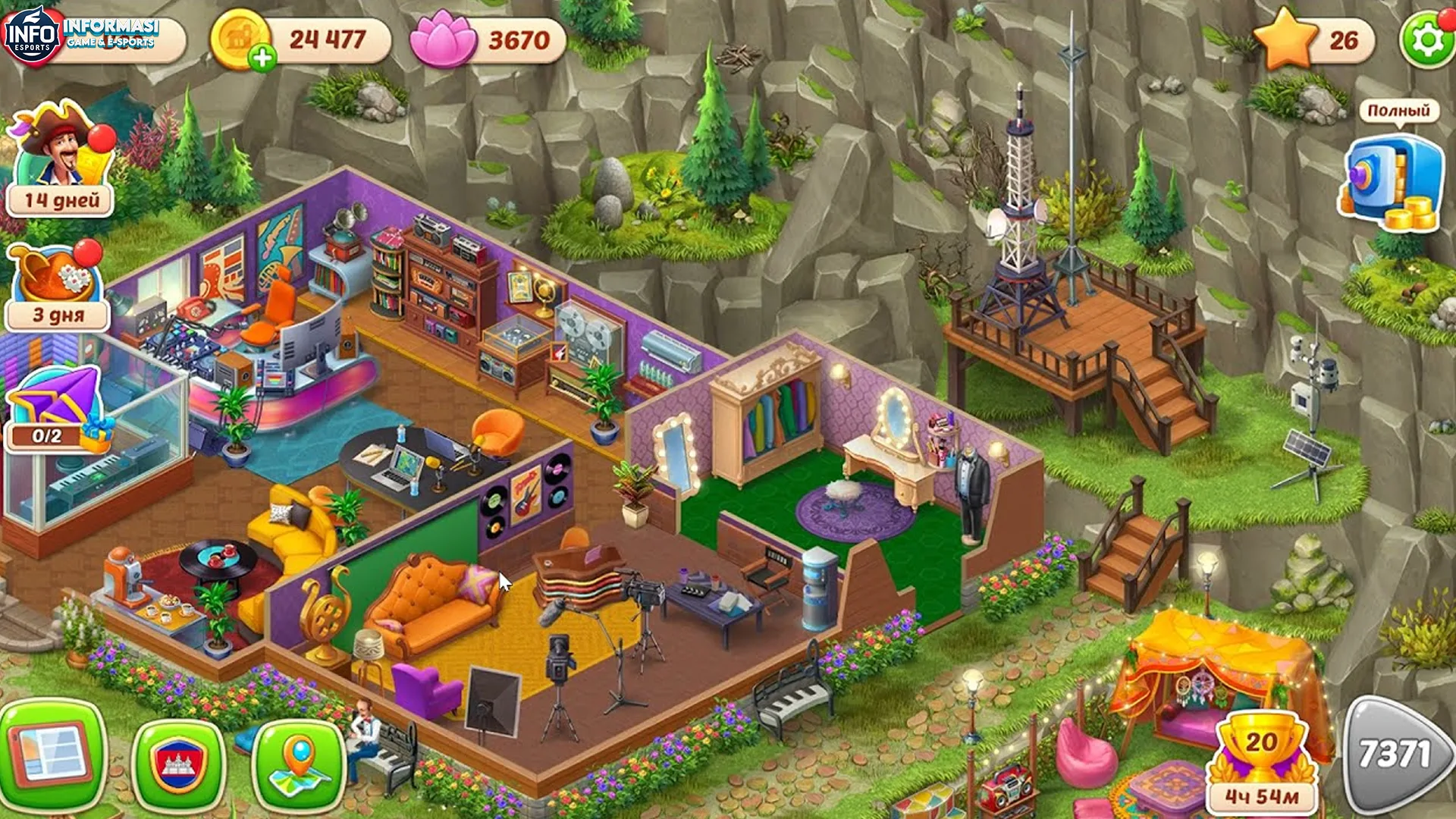 5 Kejutan Seru yang Ada di Home Scape Setiap Tahapan Baru