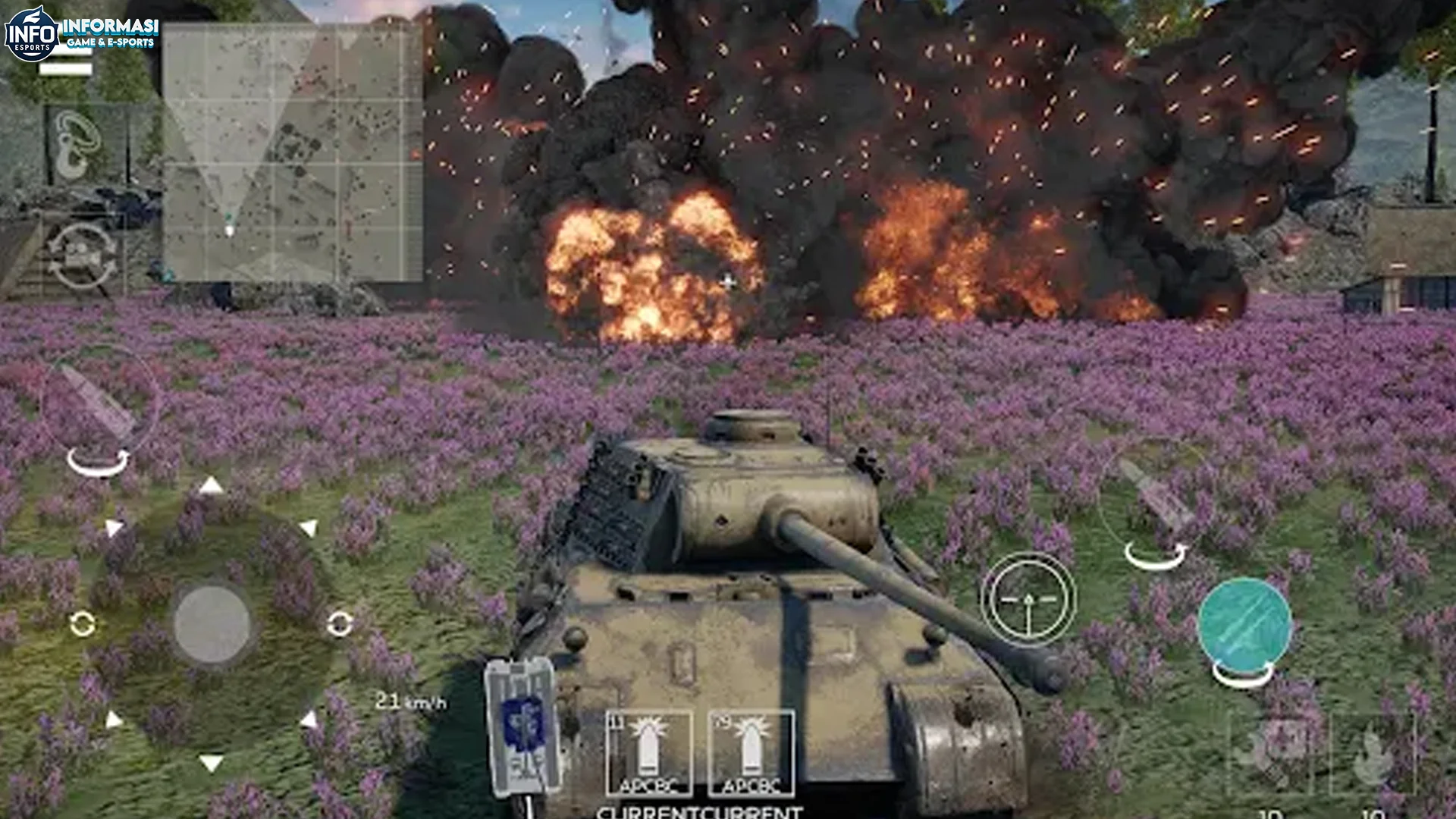 War Thunder Mobile Render Tank 4K 60 FPS, Battle Royale 32 Pemain Brutal