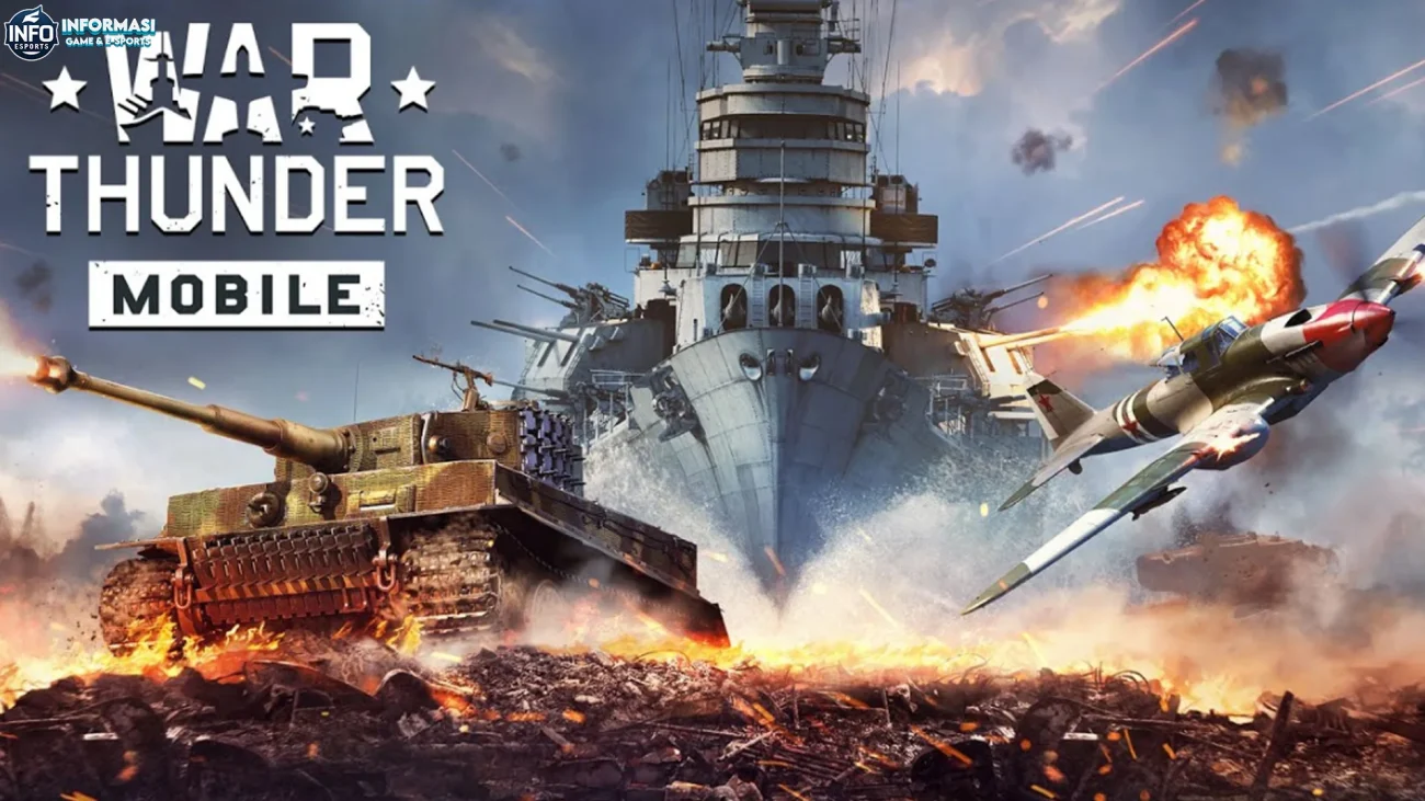 War Thunder Mobile Render Tank 4K 60 FPS, Battle Royale 32 Pemain Brutal