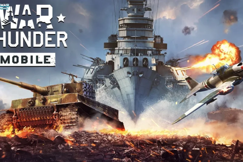 War Thunder Mobile Render Tank 4K 60 FPS, Battle Royale 32 Pemain Brutal