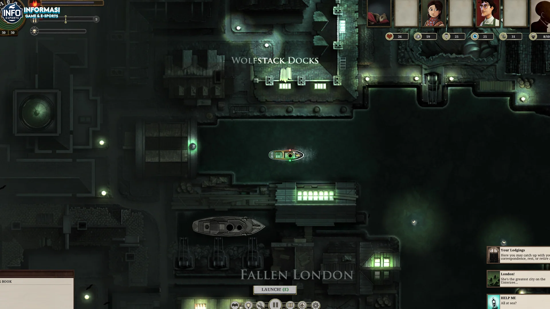 Game Sunless Sea Dikenal Dengan 5 Nuansa Horor Psikologis Mendalam