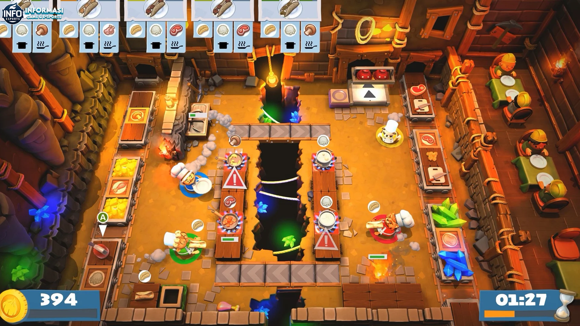 Overcooked 2 dan Mode Permainan Paling Seru yang Wajib Dicoba