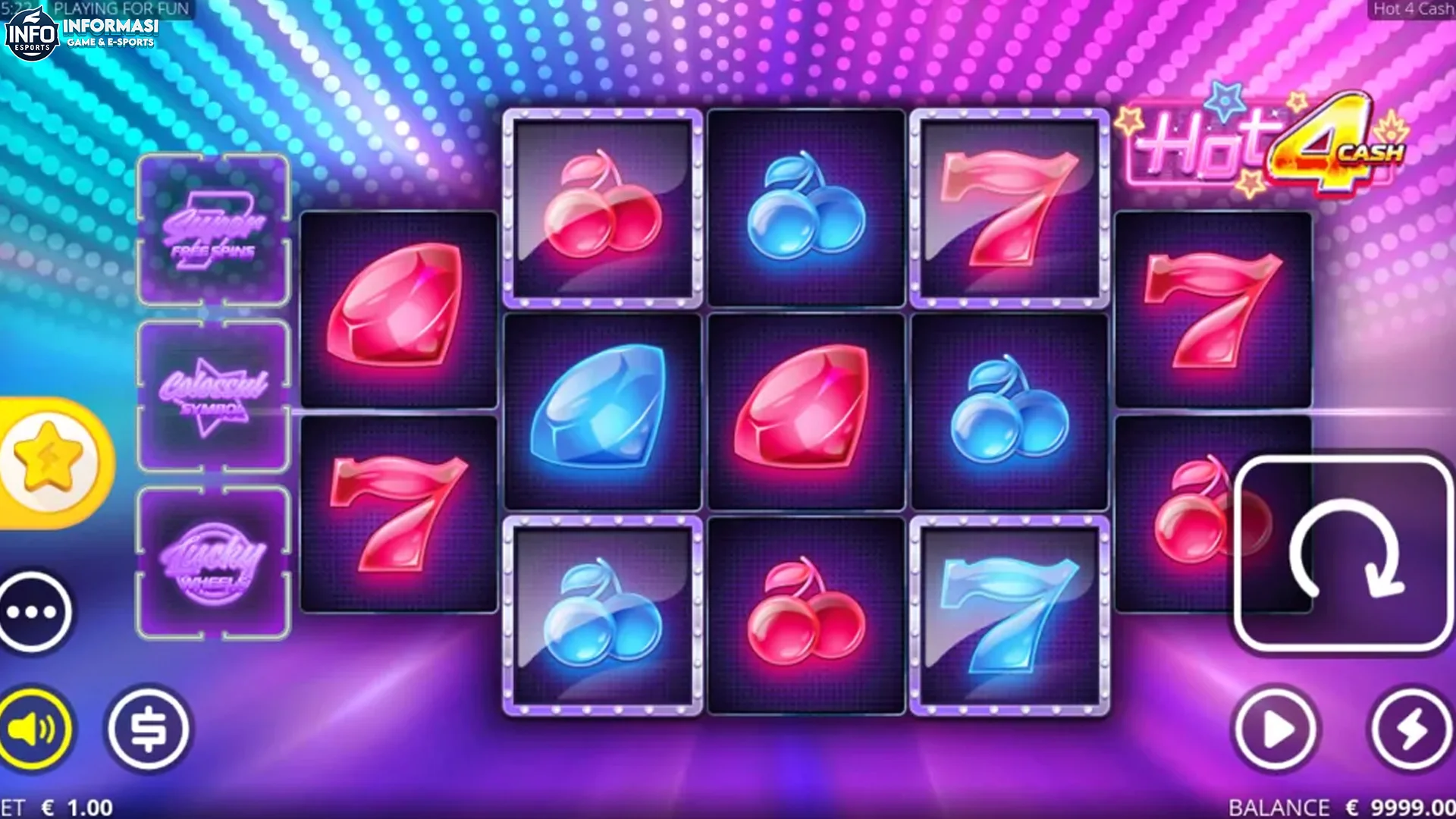 Hot 4 Cash Bikin Tergiur 4 Raksasa Bonus Paling Menggiurkan