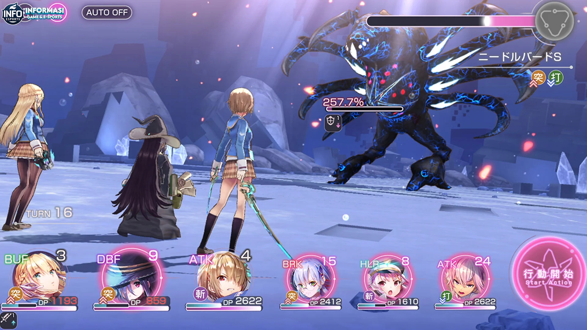 Game Heaven Burns Red Perlu Strategi Cerdas untuk Menang 5 Level